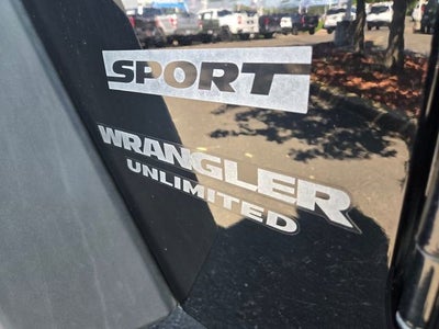 2016 Jeep Wrangler Unlimited Sport