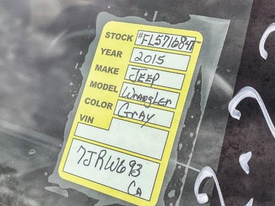 2015 Jeep Wrangler Rubicon