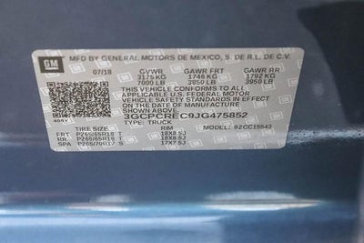 2018 Chevrolet Silverado 1500 LT