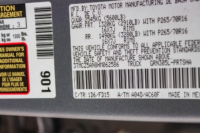 2017 Toyota Tacoma SR5