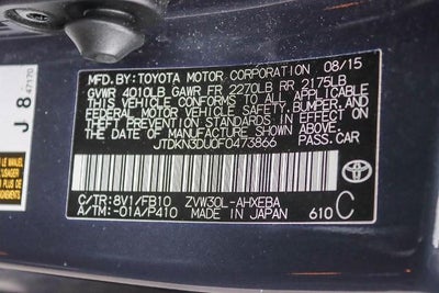 2015 Toyota Prius Four