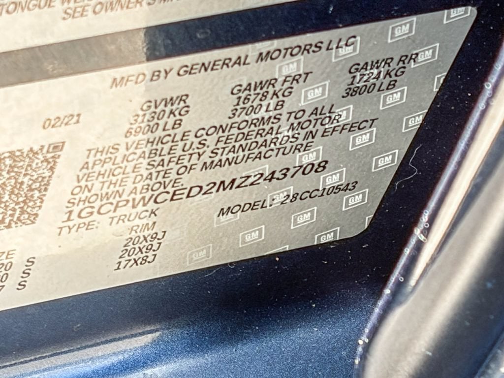 2021 Chevrolet Silverado 1500 LT