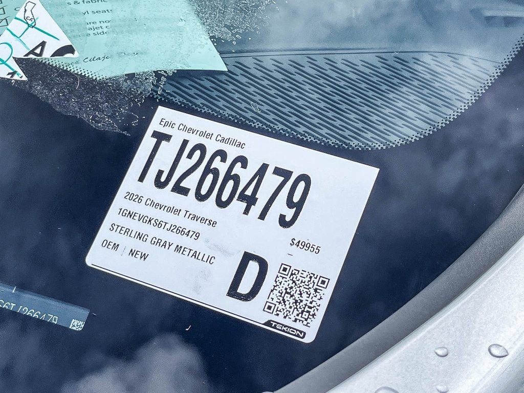 2026 Chevrolet Traverse LT