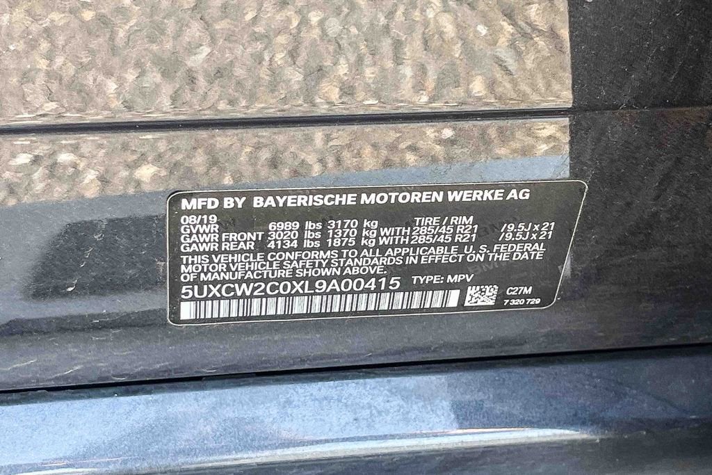 2020 BMW X7 xDrive40i