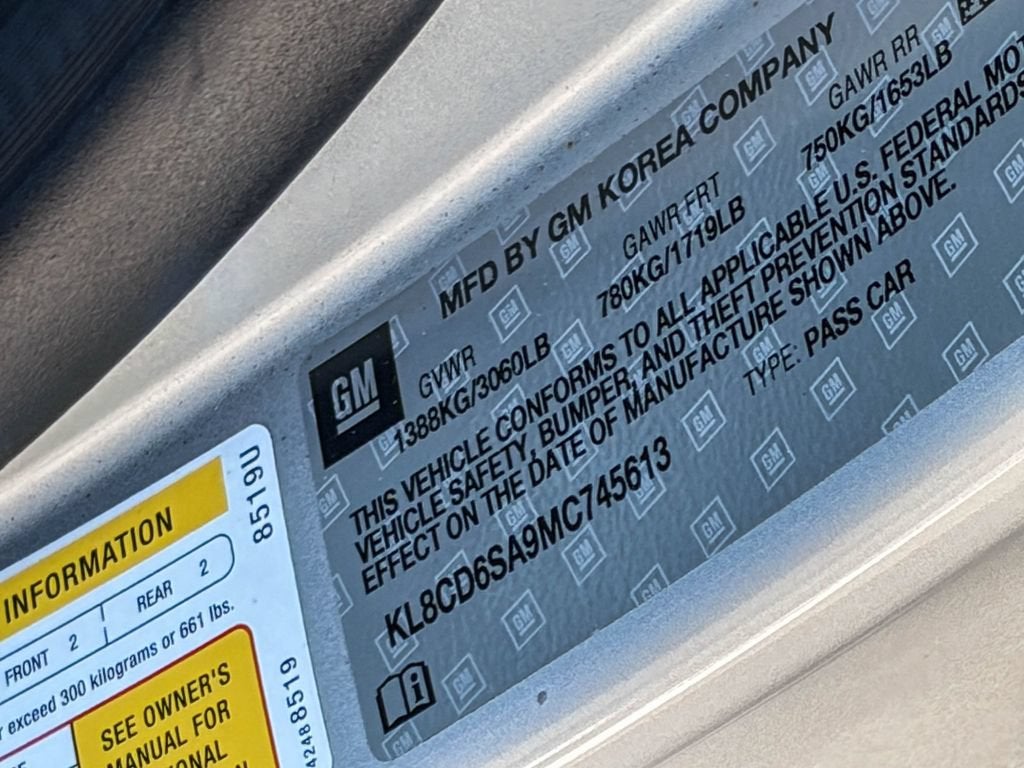 2021 Chevrolet Spark 1LT