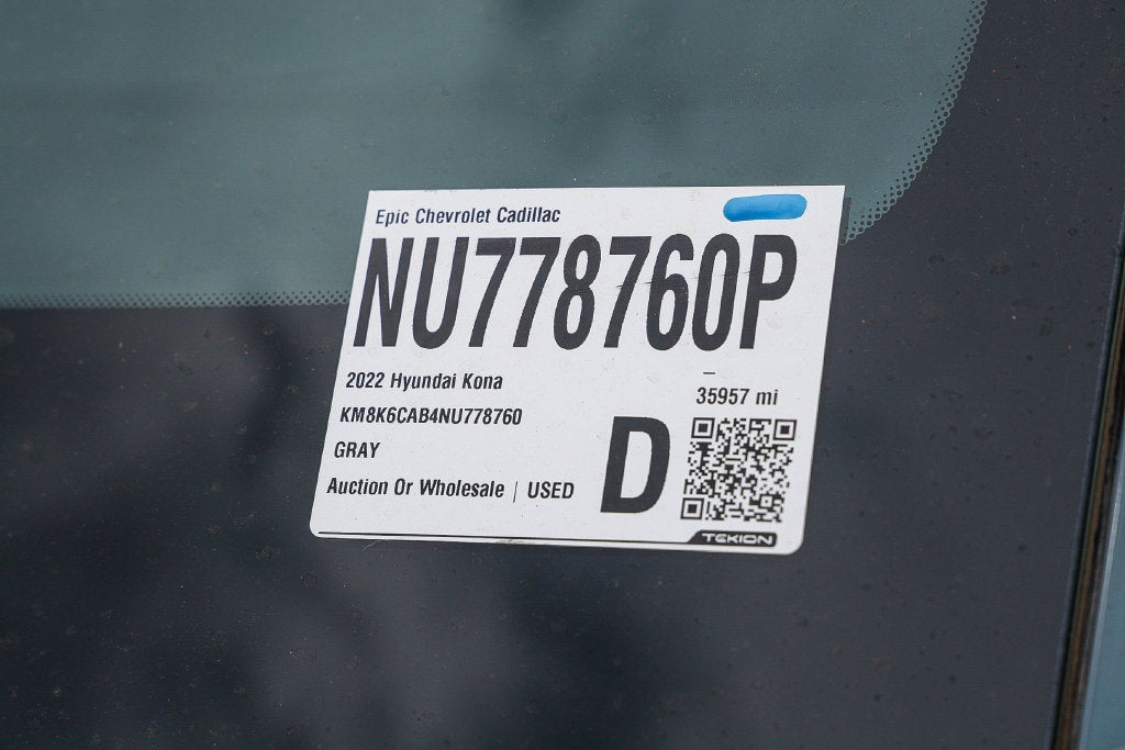 2022 Hyundai Kona SEL