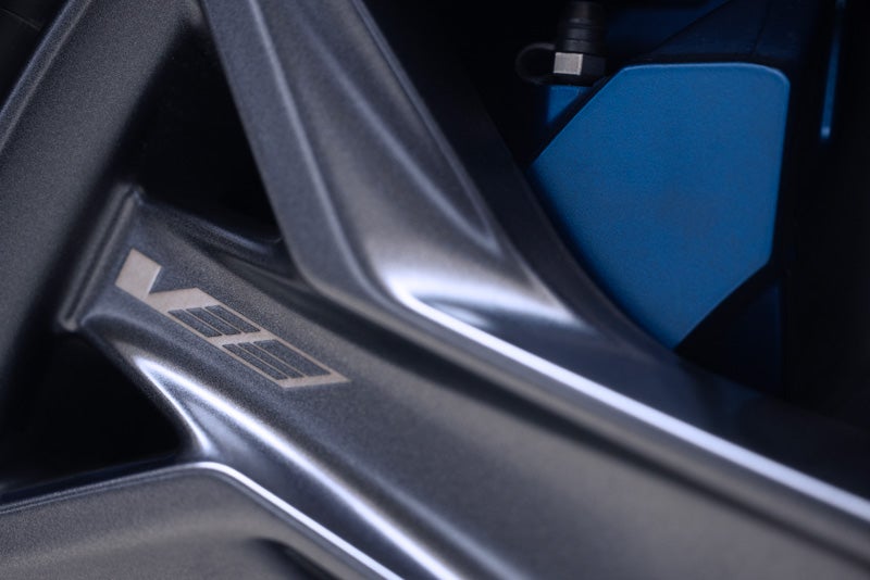 Close-up of the 2026 OPTIQ-V Brembo Performance Front Brakes | Epic Cadillac in Sacramento CA