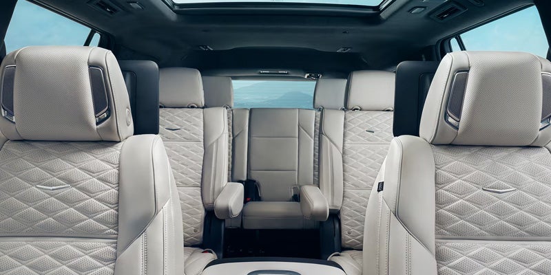 2026 Cadillac Escalade luxurious interior with premium materials, advanced seating, and cutting-edge technology.
