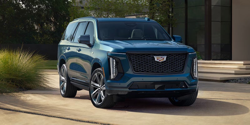 2026 Cadillac Escalade exterior showcasing its bold design, sleek lines, and luxurious appeal."