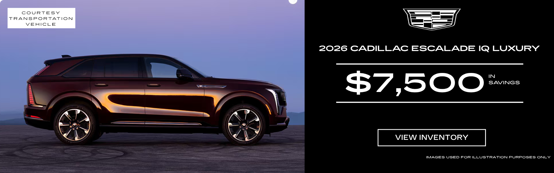 2026 CADILLAC ESCALADE IQ LUXURY